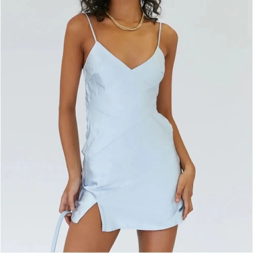 Princess Polly Maliha Blue Mini Dress Size 12